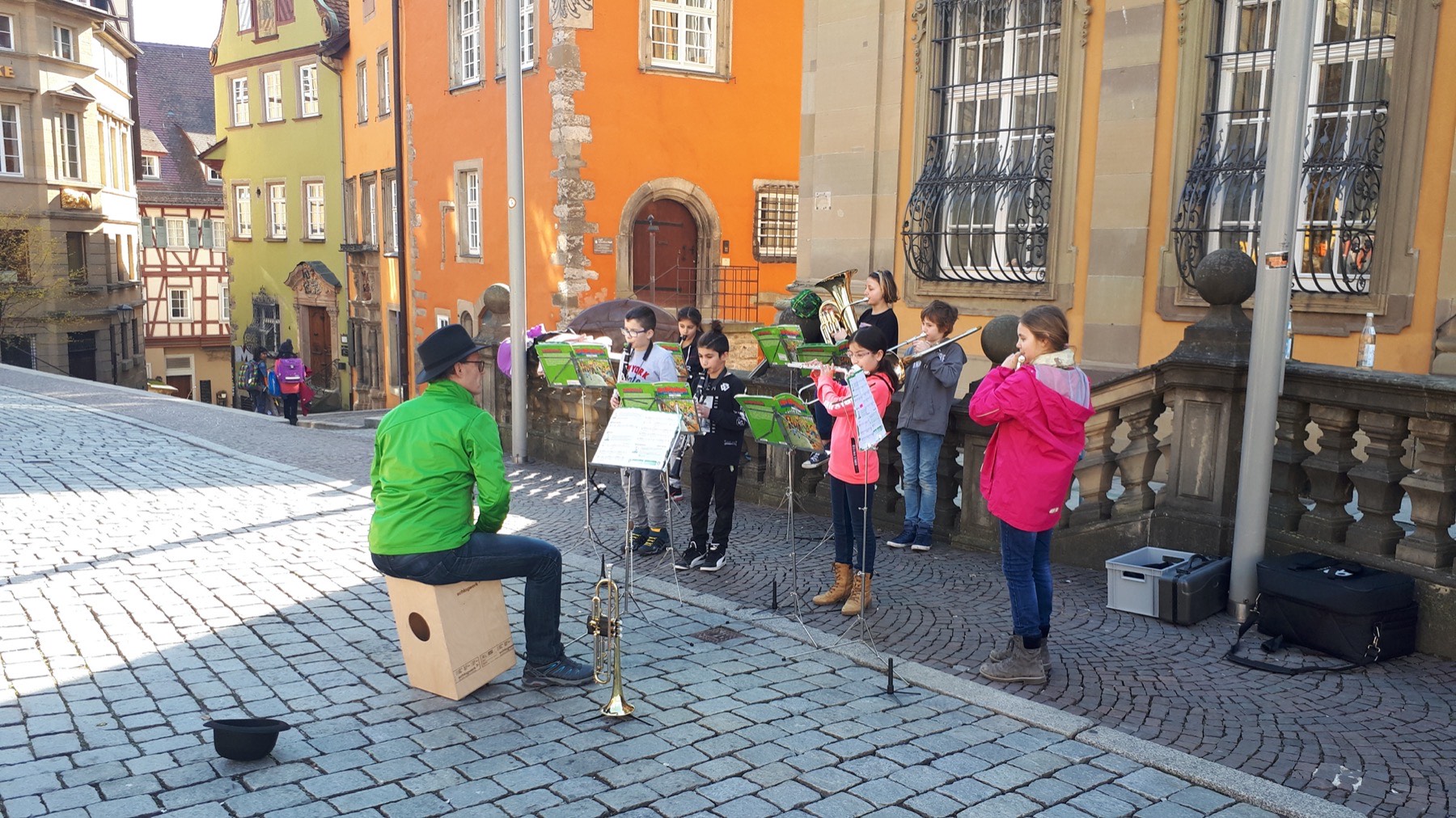 Erstes Konzert Marktplatz SHA