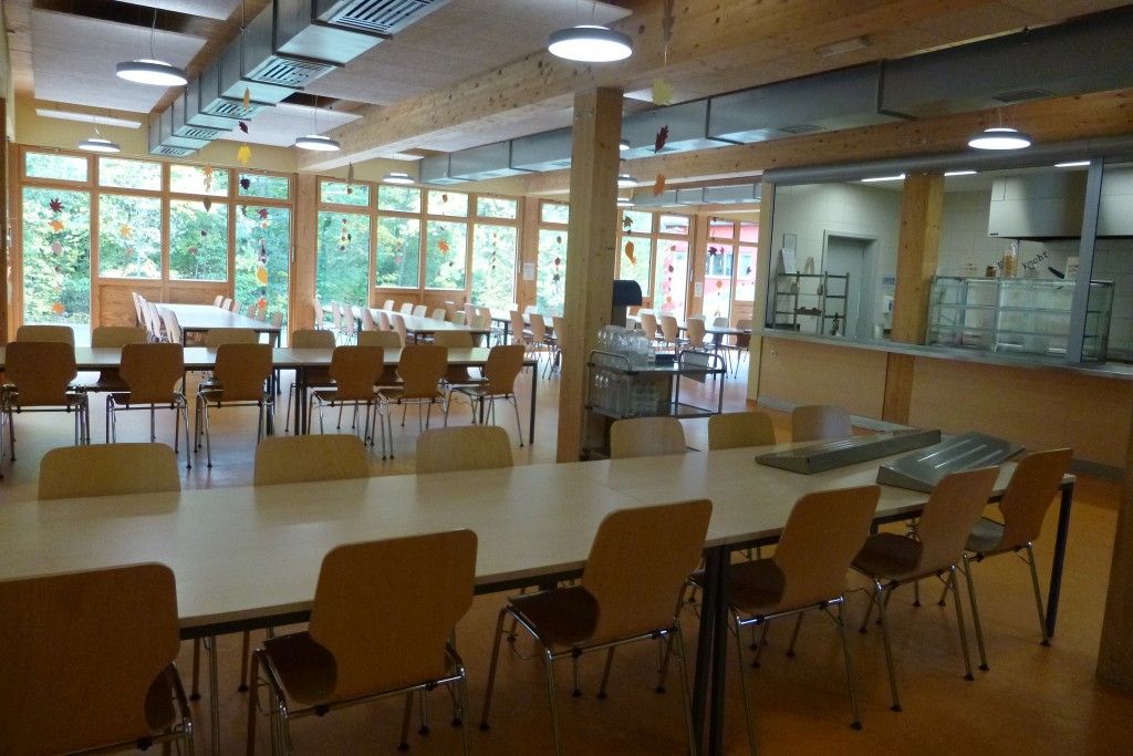 Essbereich für die Werkrealschule