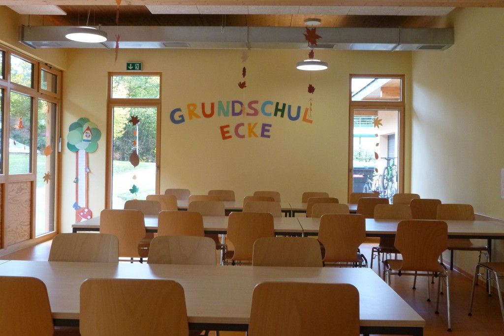 Essbereich für die Grundschule