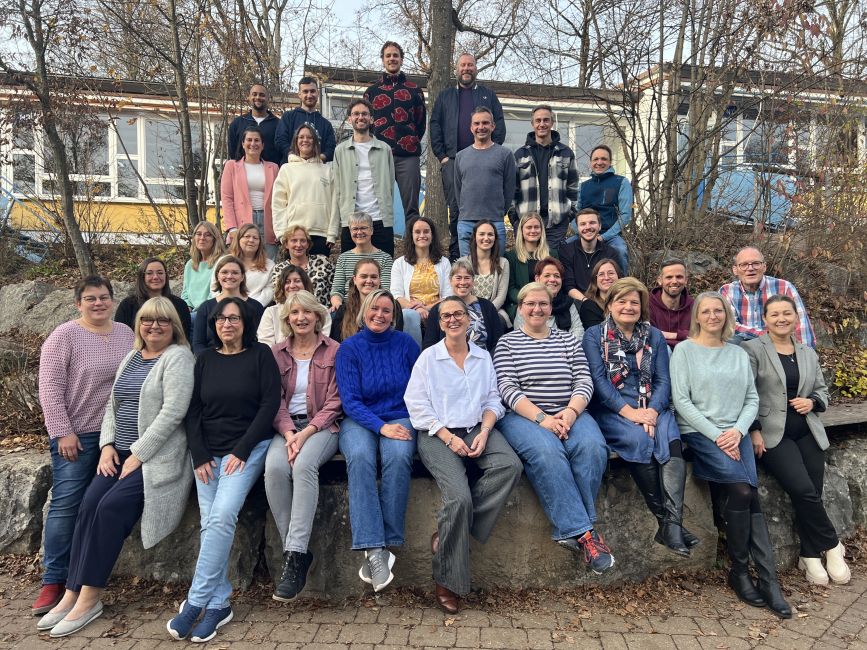 Kollegium der Parkschule Gaildorf im Schuljahr 2025/2026